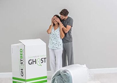 Ghostbed Most Advanced Adaptive Gel Memory Foam–Coolest Mattress in America-Made in the USA
