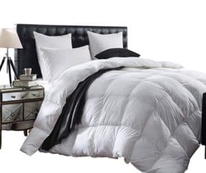 100% Egyptian Cotton Bedding Luxurious 1200 TC Goose Down Comforter Duvet Insert, California King by Egyptian Bedding