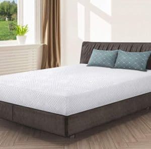 Best Deluxe foam thin mattress - Olee sleep 9 inches I - gel multi-layered memory foam mattress, Queen