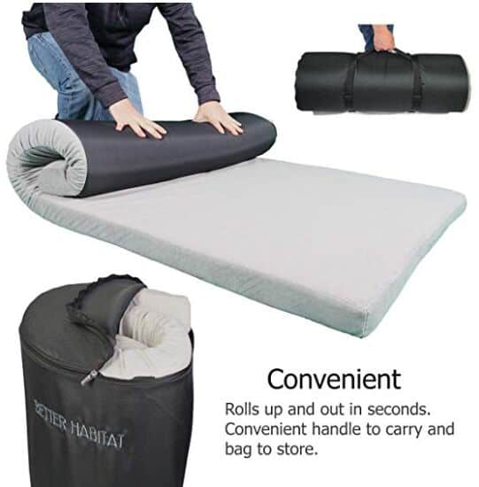 foldable portable mattress