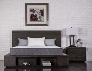 Best thin hybrid mattress - DreamfoamBedding Unwind 9.5’’ premium gel infused hybrid mattress