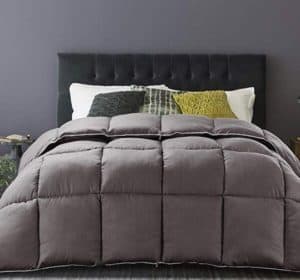 Brermer Soft Goose down Alternative Comforter, All year round Puffy Warm Duvet Insert with eight Corner Tabs