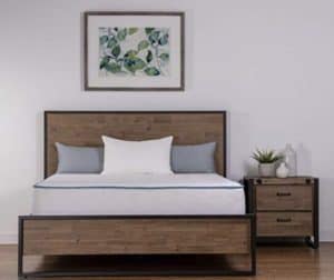DreamFoam Bedding Arctic Dreams 10 Inches Cooling Gel Mattress (Short Queen)