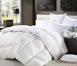 Luxurious Heavy Queen, Siberian Goose down Comforter Duvet Insert, by Egyptian Cotton Factory Outlet Store