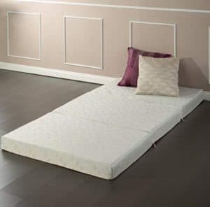 Zinus Memory Foam 4 inch Tri-Fold comfort portable folding mattress