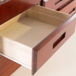Discovery World Furniture Mission Twin Over Twin Staircase Bed Drawer Details