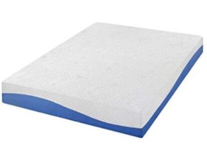 Best Olee Sleep Gel Infused full Memory Foam mattress, 10-inch, Blue