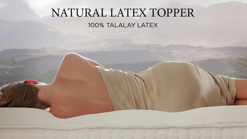 PlushBeds 2-inch Soft 100% Natural Talalay Latex Mattress Topper