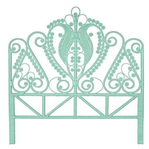 naturally grown rattan headboard