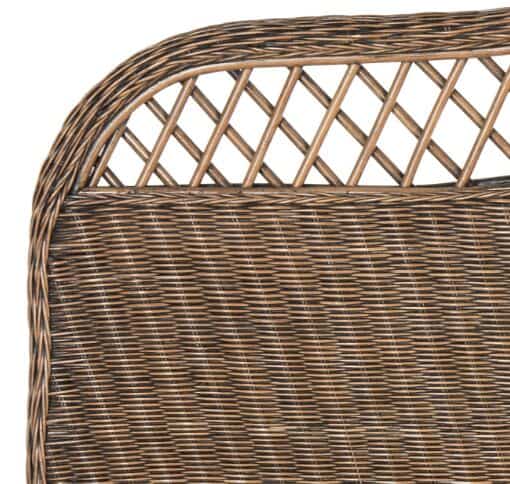 rattan headboard generally uses natural wicker weave