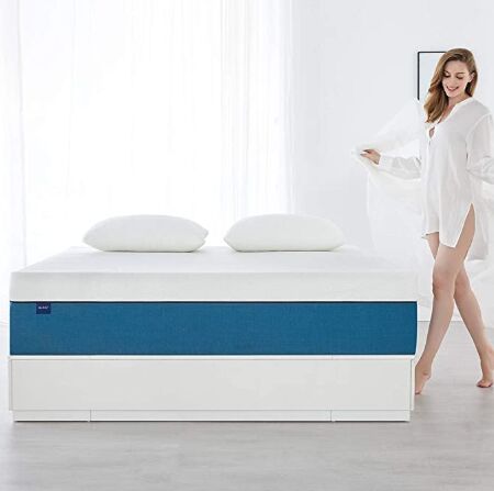 Breathable Bed Mattress with CertiPUR-US Certified Foam for Sleep Supportive & Pressure Relief