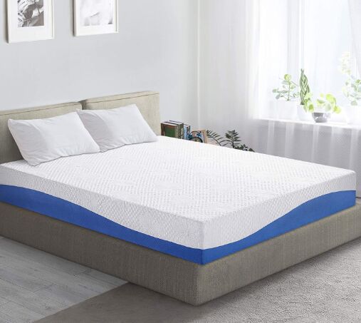 PrimaSleep wave 3 layer memory foam construction for support and pressure relief