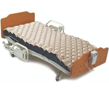 Meridian Alternating Pressure Mattress with Electric Pump - Bed Sore Prevention and Hospital Bed Air Mattress - Pressure Relief Mattress Pad