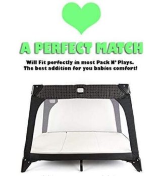 NapYou Amazon Exclusive Pack n Play Mattress Perfect Fit