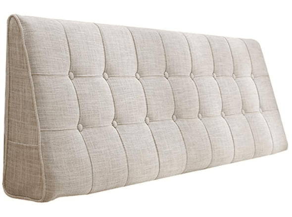 Headboard Cushion Stylish King Size Headboard Cushion Finished in A Solid Color Flax Fabric Available in Range of 20 Colours 200cm (Color : 20)