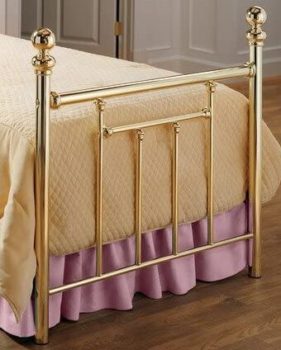 Polishing and rust prevention of brass bed frame