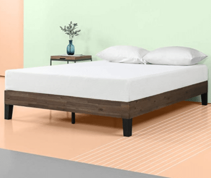 No Boxspring Needed, Wood slat support, King
