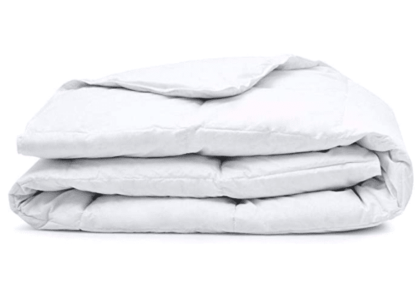 100% Bamboo Cool Comforter, Organic Fluffy and Soft Down Alternative Duvet Insert (King/Lightweight)