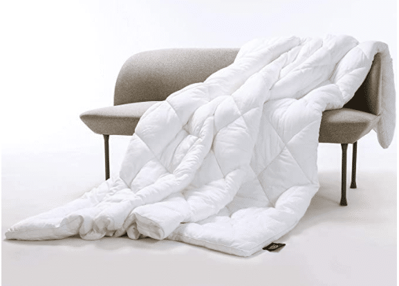 Organic Fluffy Cloud Cooling – Bedding Breathable Breeze Lightweight Temperature-Regulating (White)