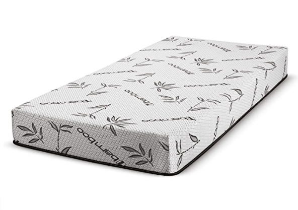 Customize Bed 8 Inch Gel Memory Foam Mattress with Bamboo Cover, Cot Size 30x74 for RV, Cot, Folding, Guest & Day Bed- CertiPUR-US Certified