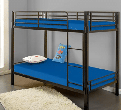 Zinus Memory Foam 5 Inch Bunk Bed / Trundle Bed / Day Bed / Twin Mattress, Blue