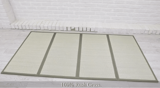 MIINA Japanese Traditional Igusa (Rush Grass) Tatami Mattress