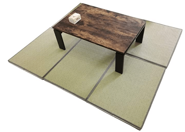 MustMat Japanese Traditional Tatami Mattress Rattan and Cotton Double-Sided Design Tatami Mat