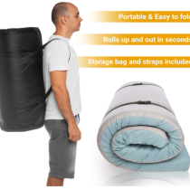 Outdoor Futon Mattress – Lightweight, Easy to Pack and Carry